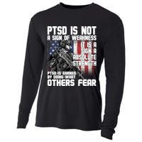 PTSD Is Not A Sign Of Weakness Support Military Troops Cooling Performance Long Sleeve Crew