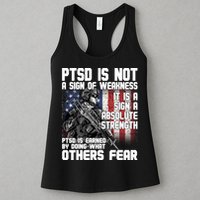 PTSD Is Not A Sign Of Weakness Support Military Troops Womens Tank Top