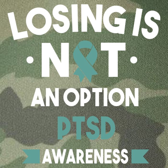 PTSD Losing Is Not An Option Legacy Tie Dye Trucker Hat