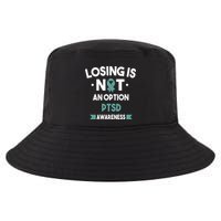 PTSD Losing Is Not An Option Cool Comfort Performance Bucket Hat