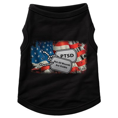 PTSD Not All Wounds Are Visible Dog Tags Doggie Tank