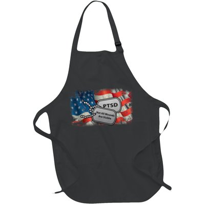PTSD Not All Wounds Are Visible Dog Tags Apron