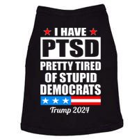 PTSD Pretty Tired Of Democrats Trump 2024 Doggie Tank