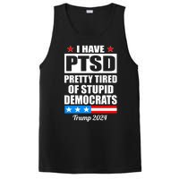 PTSD Pretty Tired Of Democrats Trump 2024 PosiCharge Competitor Tank