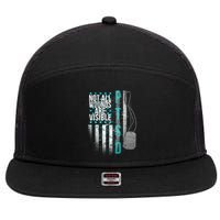 PTSD Veteran Not All Wounds Are Visible  7 Panel Mesh Trucker Snapback Hat