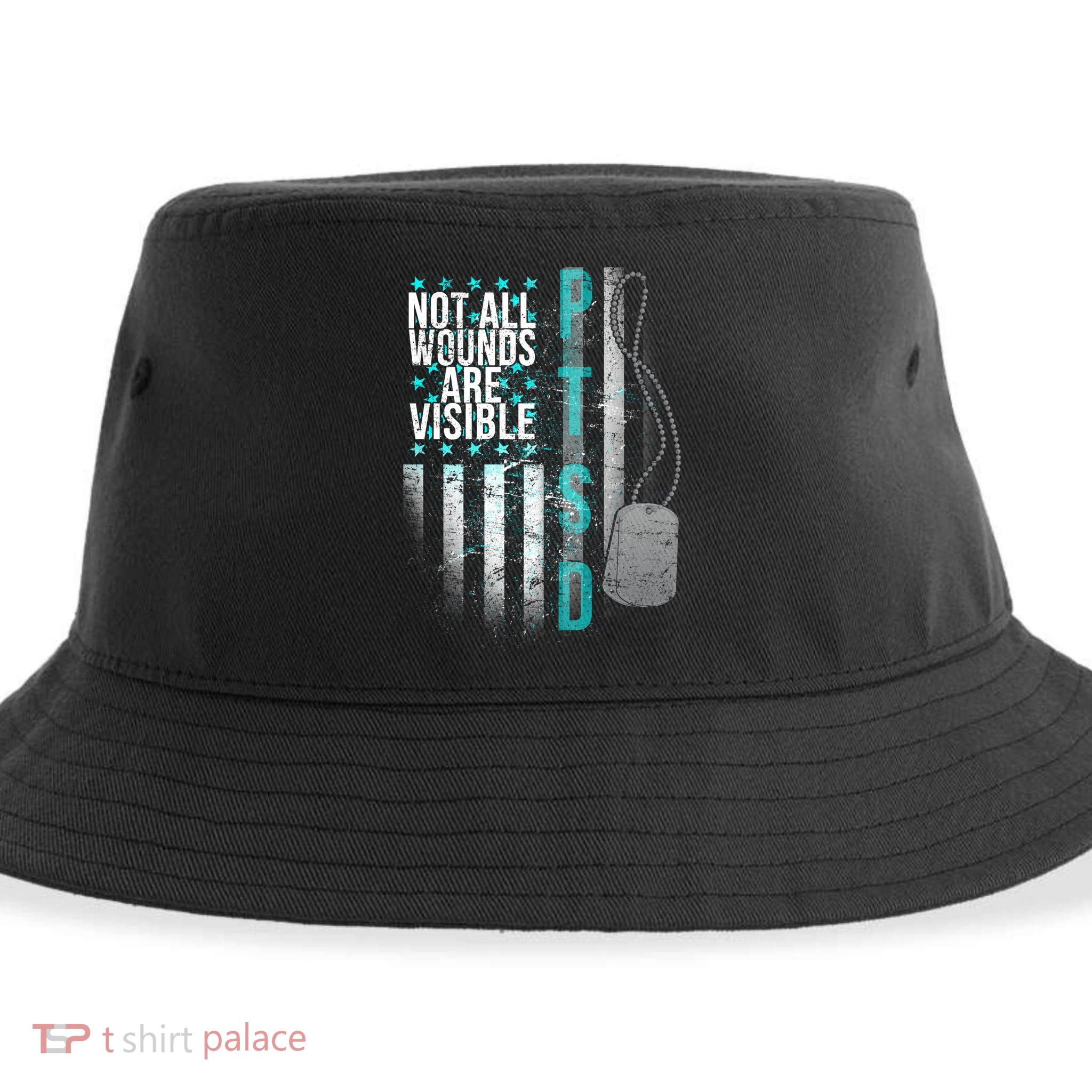 PTSD Veteran Not All Wounds Are Visible  Sustainable Bucket Hat