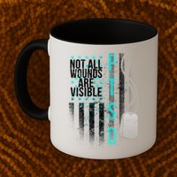 PTSD Veteran Not All Wounds Are Visible  Mug