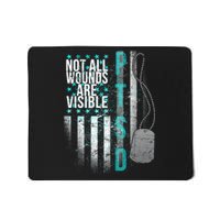 PTSD Veteran Not All Wounds Are Visible  Mousepad