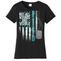 PTSD Veteran Not All Wounds Are Visible  Women's T-Shirt