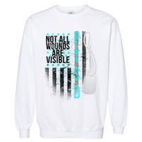 PTSD Veteran Not All Wounds Are Visible  Garment-Dyed Sweatshirt