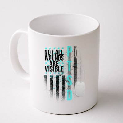 PTSD Veteran Not All Wounds Are Visible  Coffee Mug