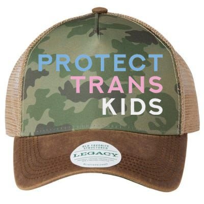 Protect Transg Transsexual Legacy Tie Dye Trucker Hat