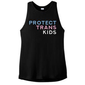 Protect Transg Transsexual Ladies PosiCharge Tri-Blend Wicking Tank