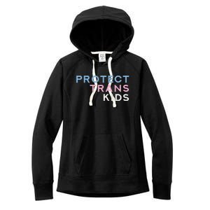 Protect Transg Transsexual Women's Fleece Hoodie