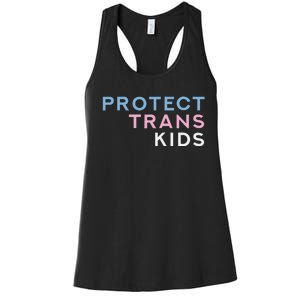 Protect Transg Transsexual Women's Racerback Tank