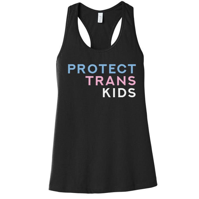 Protect Transg Transsexual Women's Racerback Tank