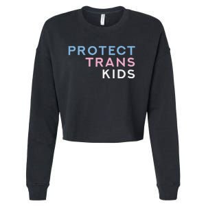 Protect Transg Transsexual Cropped Pullover Crew