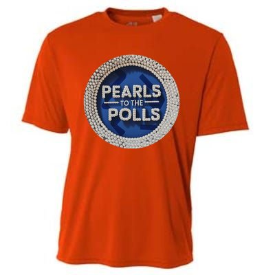 Pearls To The Polls Cooling Performance Crew T-Shirt