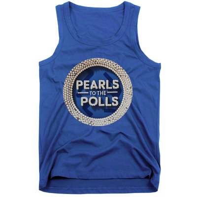 Pearls To The Polls Tank Top