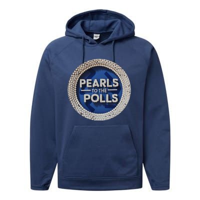 Pearls To The Polls Performance Fleece Hoodie