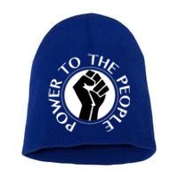 Power To The People Gift Short Acrylic Beanie