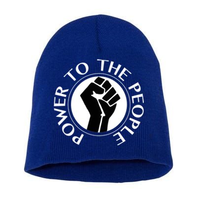 Power To The People Gift Short Acrylic Beanie