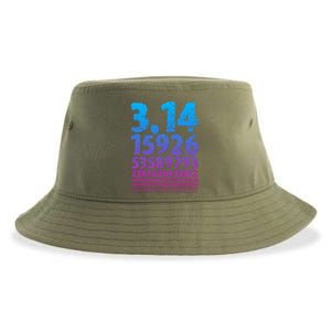 Pi To The Gazillionth Digit Sustainable Bucket Hat