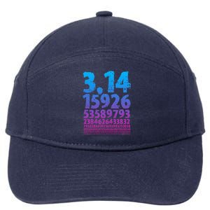 Pi To The Gazillionth Digit 7-Panel Snapback Hat