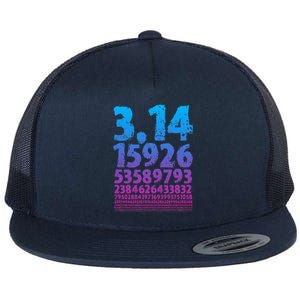 Pi To The Gazillionth Digit Flat Bill Trucker Hat