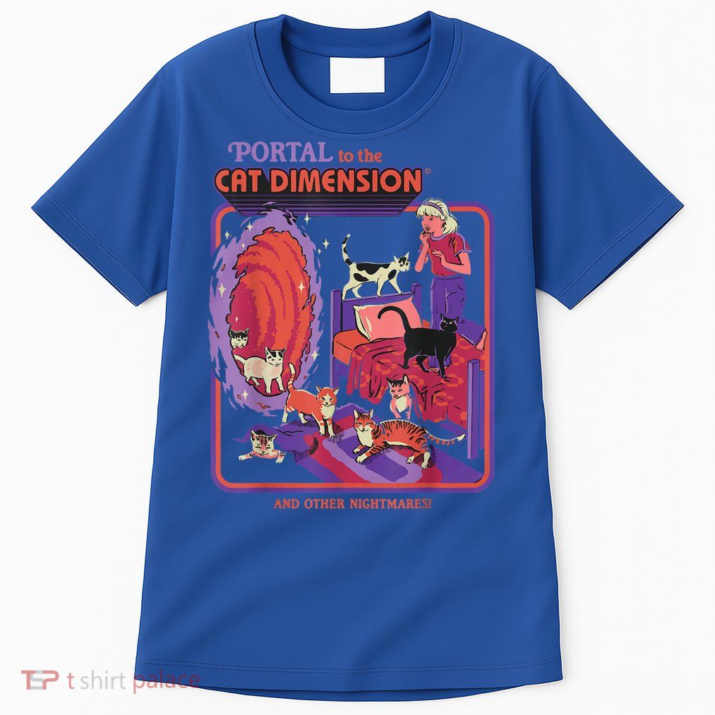 Portal To The Cat Dimension Halloween Tall T-Shirt