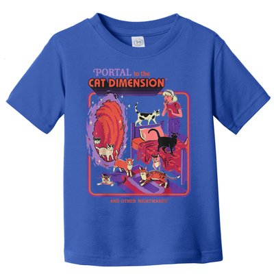 Portal To The Cat Dimension Halloween Toddler T-Shirt