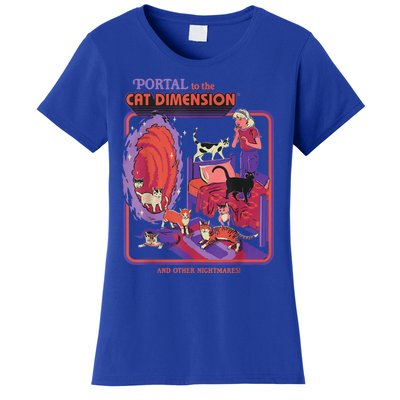 Portal To The Cat Dimension Halloween Women's T-Shirt