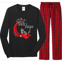 Pump Track This Is How I Pump Mountain Bike Bmx Loop Long Sleeve Pajama Set