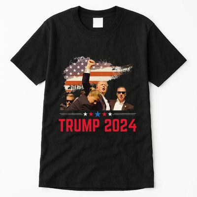 President Trump Trending Political Trump 2024 Election Gift Tall T-Shirt
