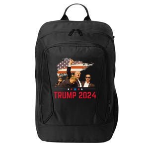 President Trump Trending Political Trump 2024 Election Gift City Backpack