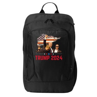 President Trump Trending Political Trump 2024 Election Gift City Backpack