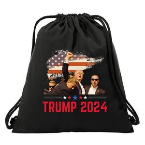 President Trump Trending Political Trump 2024 Election Gift Drawstring Bag