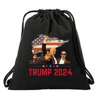 President Trump Trending Political Trump 2024 Election Gift Drawstring Bag