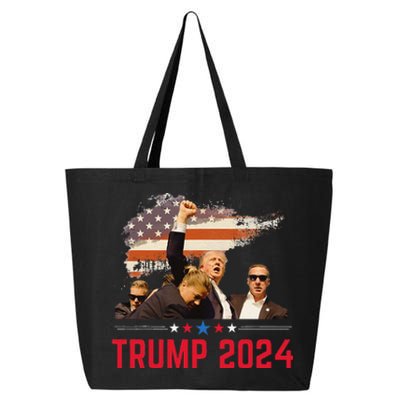 President Trump Trending Political Trump 2024 Election Gift 25L Jumbo Tote