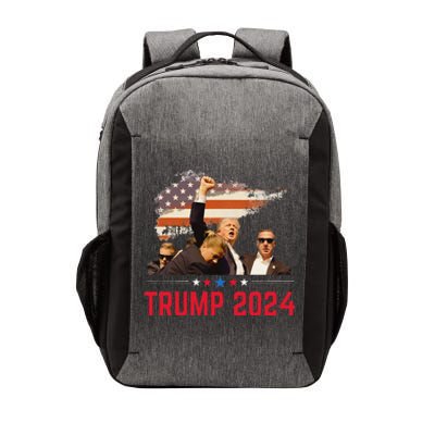 President Trump Trending Political Trump 2024 Election Gift Vector Backpack