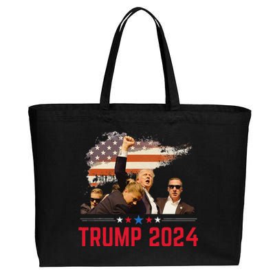 President Trump Trending Political Trump 2024 Election Gift Cotton Canvas Jumbo Tote