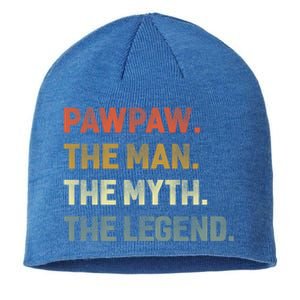 Pawpaw The The Myth The Legend Grandpa Father Day Gift Sustainable Beanie