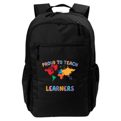 Proud To Teach Multilingual Learners Daily Commute Backpack