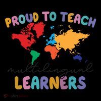 Proud To Teach Multilingual Learners 7-Panel Snapback Hat