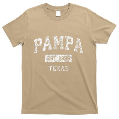 Pampa Texas Tx Vintage Established T-Shirt