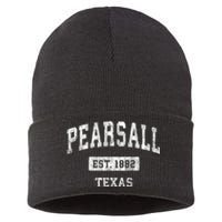 Pearsall Texas Tx Vintage Sports Sustainable Knit Beanie