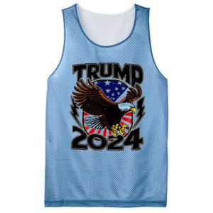 President Trump , Trump 2024 Patriotic Republican Eagle America Mesh Reversible Basketball Jersey Tank