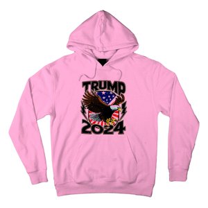 President Trump , Trump 2024 Patriotic Republican Eagle America Hoodie