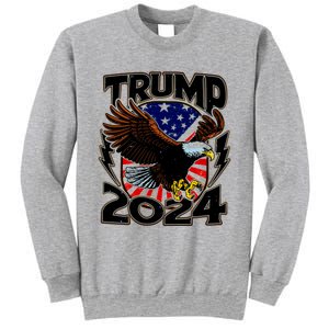 President Trump , Trump 2024 Patriotic Republican Eagle America Sweatshirt