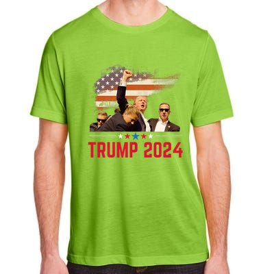 President Trump Trending Political Trump 2024 Election Adult ChromaSoft Performance T-Shirt